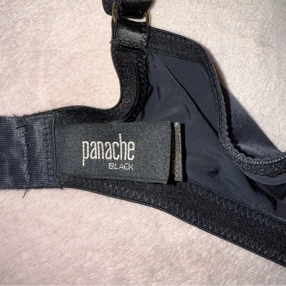 Panache black lace bra size 34E - Picture 8 of 9